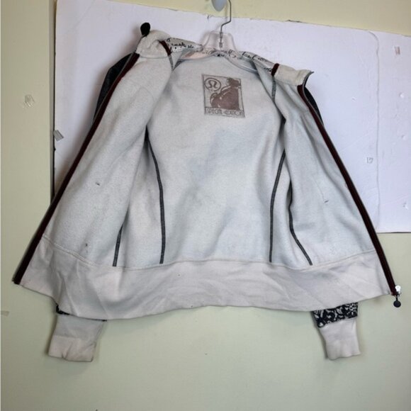 Lululemon Scuba Hoodie Special Edition Face Epic Back  Lined Hood Cotton Fleece - Picture 6 of 16